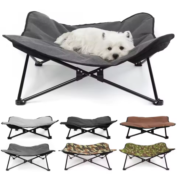 Folding Design Ultralight Portable Elevated Outdoor Raised Mat Elevated Cot