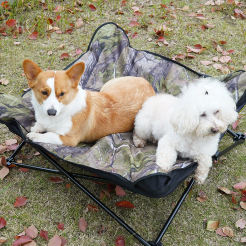 wholesale foldable dog bed Folding Design Ultralight Portable Elevated Outdoor Raised Mat Elevated Cot