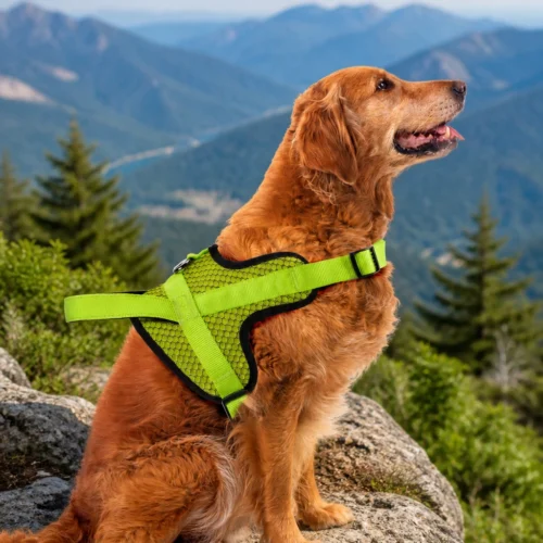 Soft Breathable Air Mesh with with Dual D Rings Dog Harness Perfect for Active Dogs