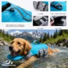 Easy Lift & Assist Dog Wear Protector Float Coat Dog Life Jacket