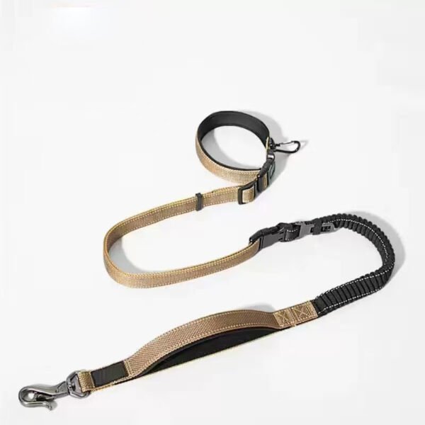 Multi Function Dog Leash Multifunctional Bungee Dog Leash Adjustable Shock Absorbing Lead for Running, Hiking