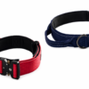 Tactical Dog Collar with Control Handle Adjustable Nylon Collar for Medium & Large Dogs
