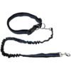 Waist Dog Leash Hands Free Dog Leash with Reflective Bungee Running Belt for Walking & Running