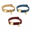 Waterproof PVC outdoor Dog Collar Waterproof Soft PVC Dog Collar Adjustable Easy-Clean Collar for Everyday Use